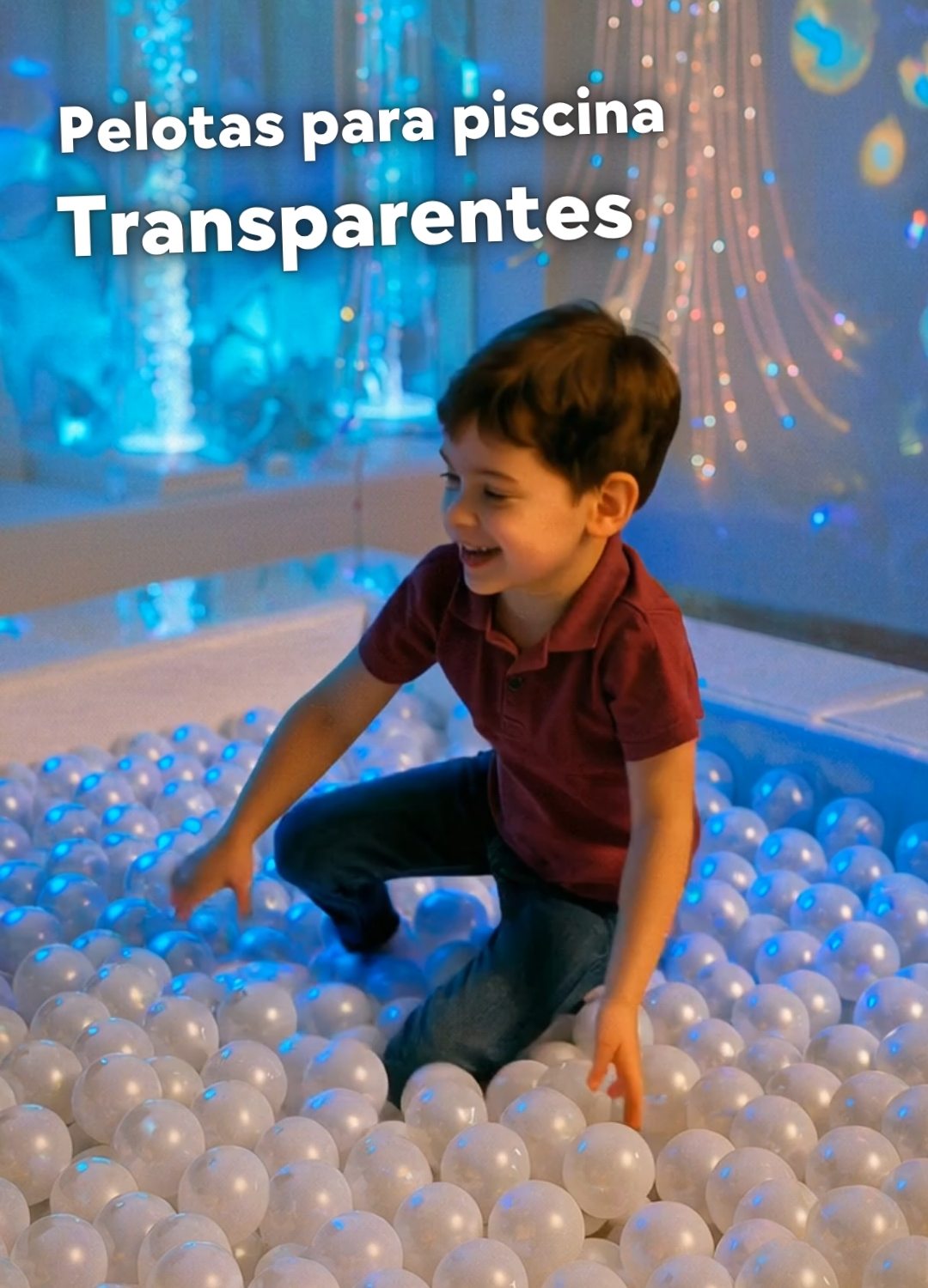 pelotas transparentes